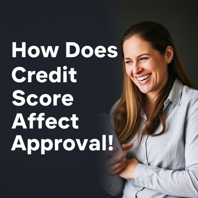 How Does Your Credit Score Affect Loan Approval?